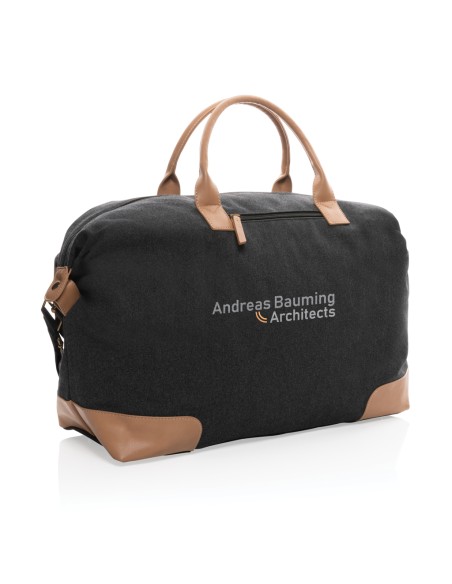 Borsa weekend in canvas riciclato 16 once Impact AWARE™